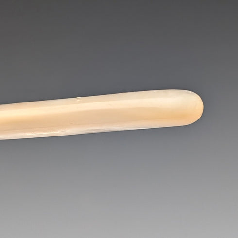 Late 19th Century British Antique Mother-of-Pearl Handle Silver Plated Dessert Serving Set in a Case